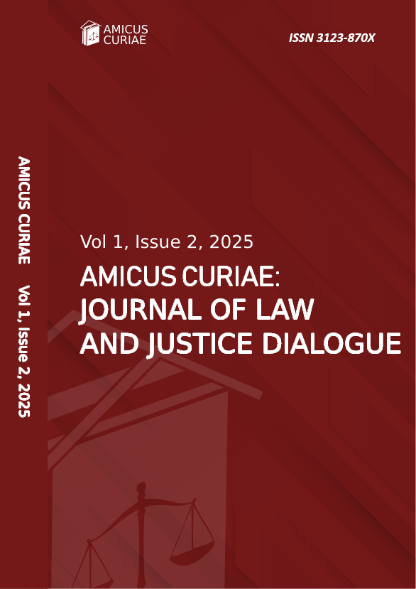 					View Vol. 1 No. 2 (2025): Amicus Curiae
				